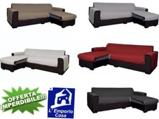 COPRIDIVANO CON PENISOLA DX E SX ANGOLARE TRAPUNTATO SALVADIVANO VARIE MISURE