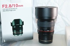 Samyang 10 mm F2.8 obiettivo