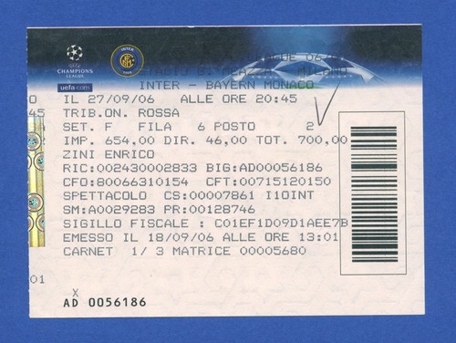 2006 inter milan - 2006/07,