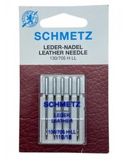 5 Aghi Schmetz Leder-Nadel