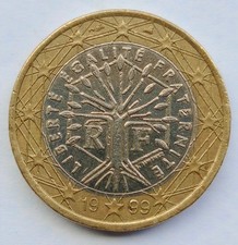 Moneta euro francia 1999 - 1,