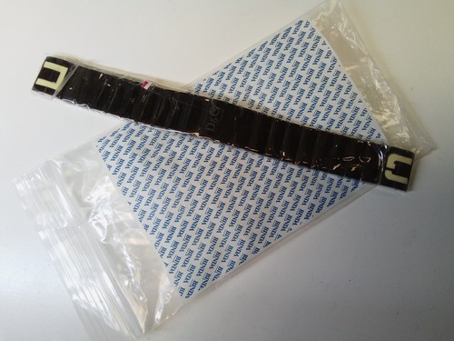Bracciale acciaio nero - bracciale,