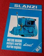 SLANZI MOTOREN DVA SERIES MOTORI MARINI DIESEL ENGINE MOTEUR 1/2/3/4 CILINDRI 