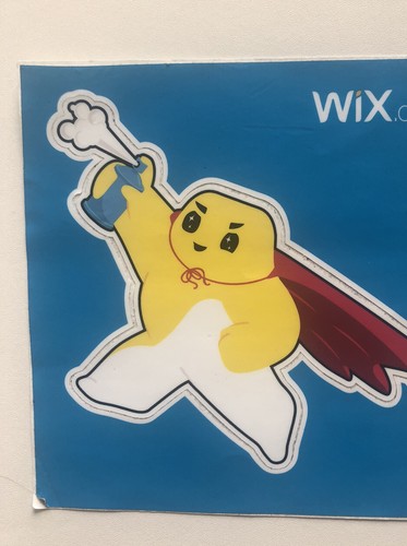 Adesivo mascotte sito web - , wix