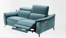 DIVANO LAST 2/3 POSTI POLTRONA C/SENZA RECLINER ELETTRICO+USB C/TESSUTI LUSSO