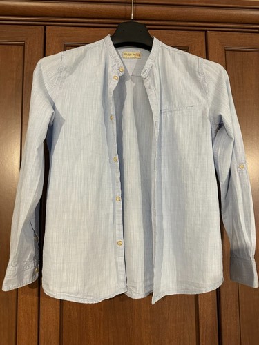 Zara camicia ragazzo azzurra - ragazzo,