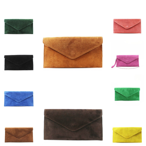 Pochette donna vera pelle