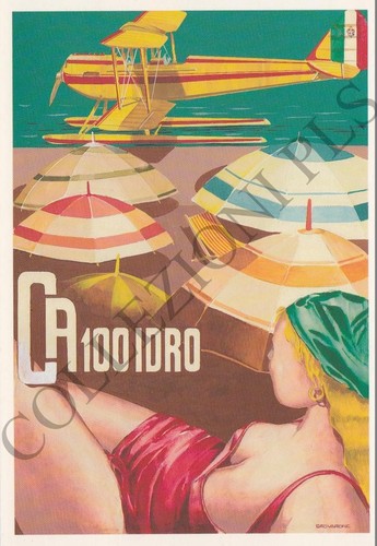 Cartolina aviazione - aviazione, a