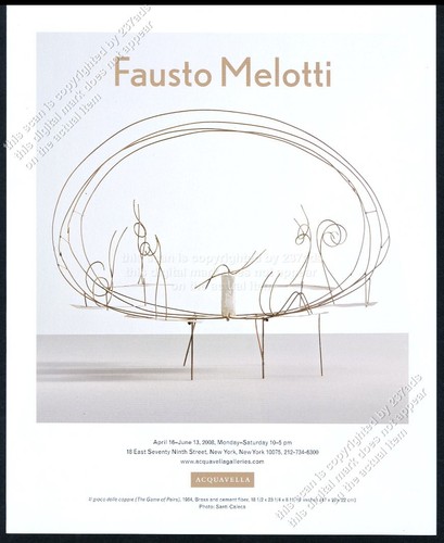2008 fausto melotti - fausto, il