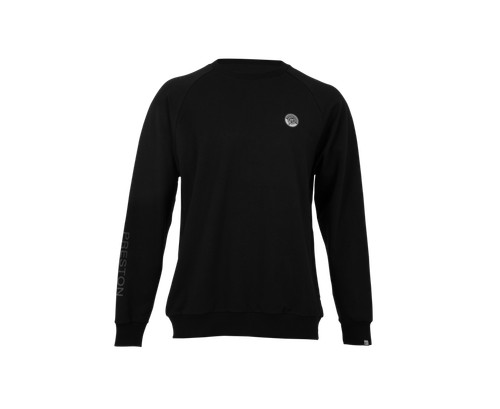Felpa nera minimal - felpa,