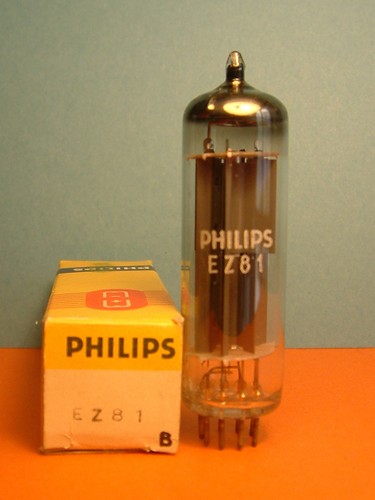 Ez81 philips tube - ez81,