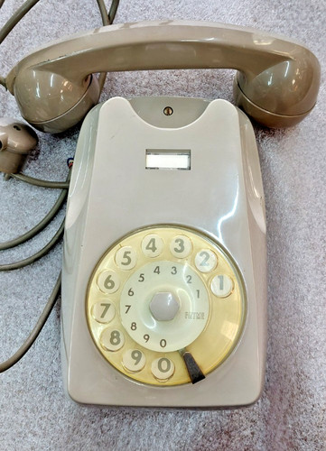 Telefono vintage disco da - disco,