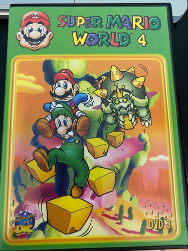 Dvd super mario world - super, 4