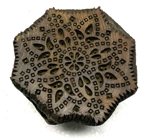 Antico tampone legno lavorato - antico,