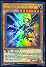 SIGNORE DIVINO DEI GLORIOSI DRAGHI D' ORO Ultra in Italiano SR02-IT001  YUGIOH