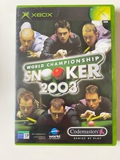 Snooker 2003 XBOX prima serie