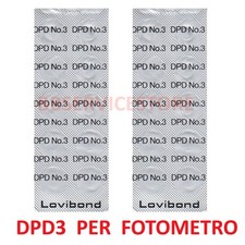 Ricambio DPD3 fotometro per misurare cloro totale piscina da 10 a 500 pastiglie