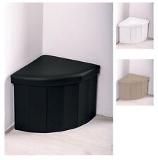 Ecopelle pouf contenitore