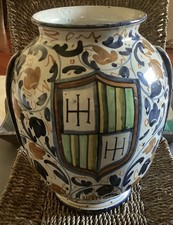 vaso Grande di maiolica