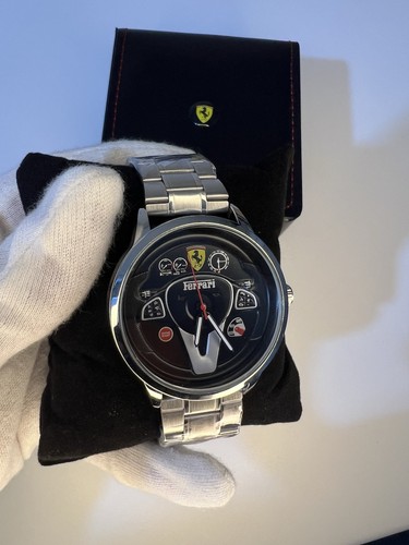 Orologio ferrari acciaio - in,