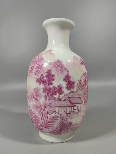 Fine vaso rosa famiglia