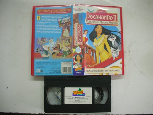 Pocahontas 1999 vhs - pocahontas,