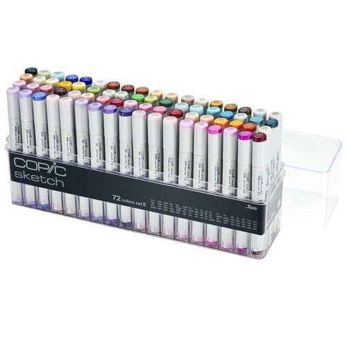 Copic sketch set e - set, 72