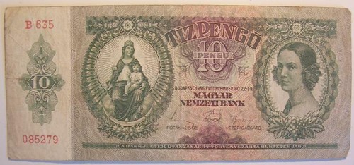 Lotto banconota pengo 1936 - lotto:,