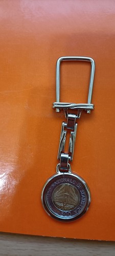 Portachiavi con moneta 500 - portachiavi,