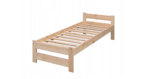 Letto legno 90x200 - in,