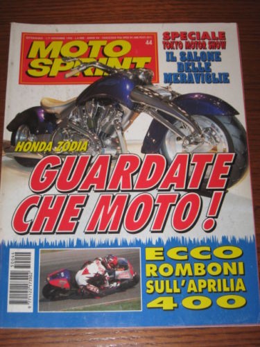 Motosprint 1995 honda zodia - honda,