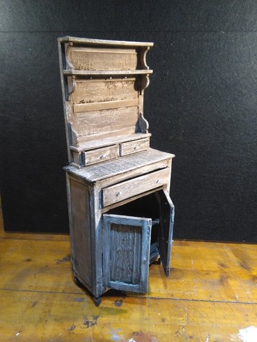 Credenza con piattaia - credenza, ,