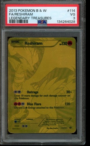 Psa pokemon reshiram - psa, 3