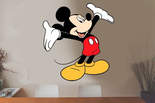 Adesivo murale topolino - murale,