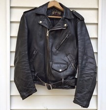 Giacca pelle vintage schott - giacca,