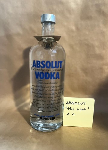 Absolut vodka limited edition - absolut,