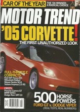 MOTOR TREND 2004 JAN - VIPER VS. FORD GT, CARRERA GT