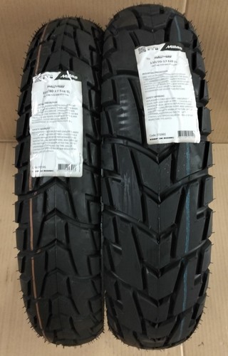 Coppia pneumatici 100/80-17