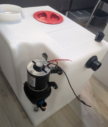 Serbatoio acqua 56l osculati - serbatoio, +