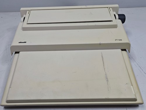 Olivetti 506 typewriter - pt,