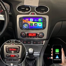 Autoradio GPS Carplay 64G Android15 per Ford Focus II Mk2 Mondeo C/S-MAX Galaxy