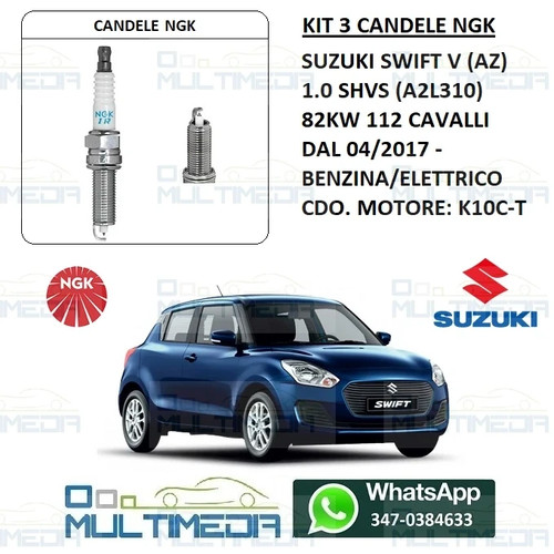 Candele ngk suzuki swift v - 3,