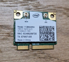 Scheda WiFi Wireless Intel 112BNHMW compatibile con qualsiasi portatile n.b.
