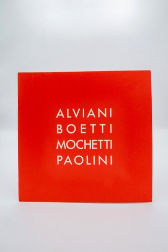 Alviani boetti mochetti - alviani,