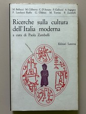 Ricerche sulla cultura