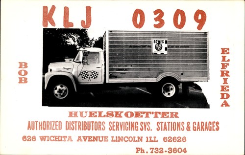 Carta qsl anni klj - 60, 0309