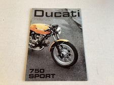 Depliant Ducati 750 Sport
