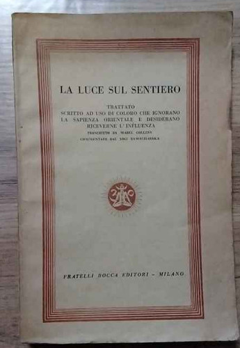 Luce sul sentiero - la,