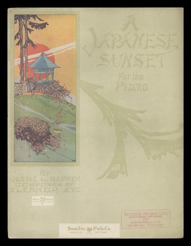 Japanese sunset jessie - japanese, l