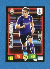 CALCIATORI 2019-20 -Adrenalyn Panini- Card STELLA 446 - CHIESA - FIORENTINA